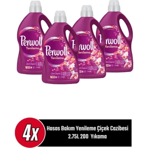 Hasas Yenilemeçiçek Cazibesi 4x 2.75L 200 Yıkama