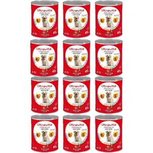Premium Yüksek Proteinli Sterilised Kısırlaştırılmış Kuzu Etli Konserve Yaş Köpek Maması 415GRX12ADET