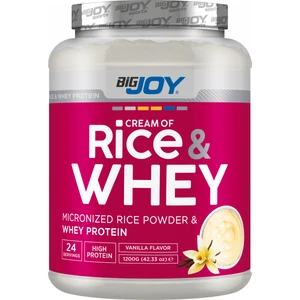 Bigjoy Sports Cream Of Rice Whey Vanilya 1200G