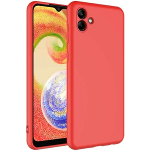 Samsung Galaxy A04 Kılıf Kamera Korumalı Içi Süet Dokulu Lansman Tipi Silikon