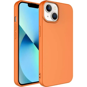 Apple iPhone 14 Kılıf Kamera Korumalı Içi Süet Dokulu Lansman Tipi Silikon