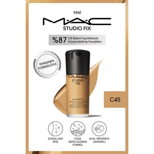 MAC STUDIO FIX FLUID SPF 15 MAT FONDÖTEN-C45 30 ml