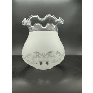 Ada Avize Fanus Mat Avize Camı (Boy 13 Cm,çap 11 Cm)