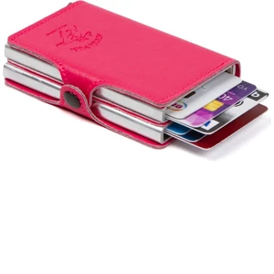 Newish Polo Pembe Deri Otomatik Kart Çekim Önleyici Alüminyum Çift Mekanizmalı Kartlık Ve Cüzdan newpolo027