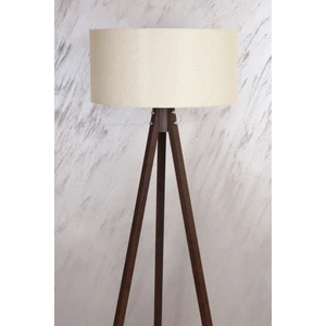 Silindir Lambader Tripod Krem Kahve LY515