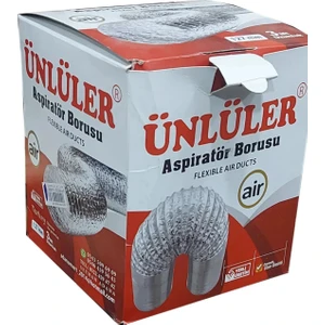 Topalak Ticaret Aspiratör Borusu Telli 127 mm Davlumbaz Borusu Aspiratör