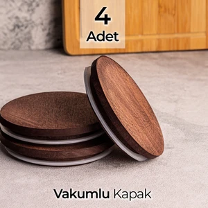 4'lü Ahşap Vakumlu Kapak Elysia Timeless Uyumlu