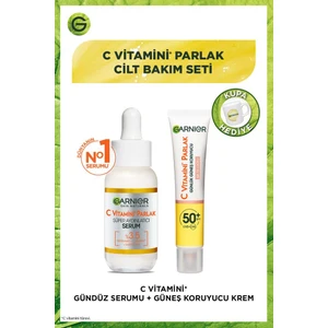 C Vitamini Parlak Aydınlatıcı Serum Günlük Güneş Koruyucu Yüz Kremi Işıltılı Doku Kupa li
