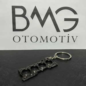 BMG Otomotiv Araba Silindir Metal Anahtarlık