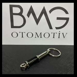 BMG Otomotiv Araba Amortisör Hareketli Metal Anahtarlık