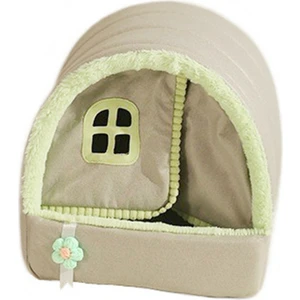 Kedi Evi Tamamen Kapalı Pet Çadır Köpek Yuvası Süper Sıcak Kapalı Evcil Hayvan Evleri Köpekler ve Kediler ile Uyumlu Kış Pet-House M (Yurt Dışından)