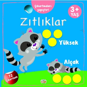 Çıkartmaları Yapıştır-Zıtlıklar (Yüksek-Alçak)