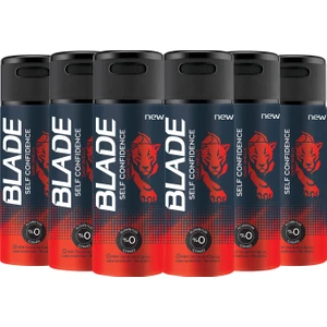 Self Confidence Erkek Deodorant 6X150ML