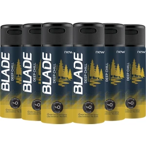 Deep Chill Erkek Deodorant 6x150ml