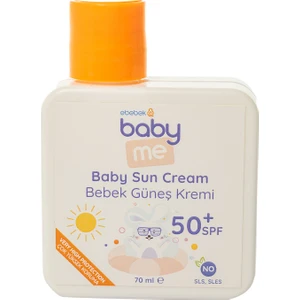 Baby Me Organik Güneş Kremi 70 ml