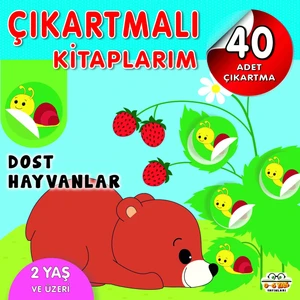 Çıkartmalı Kitaplarım - Dost Hayvanlar
