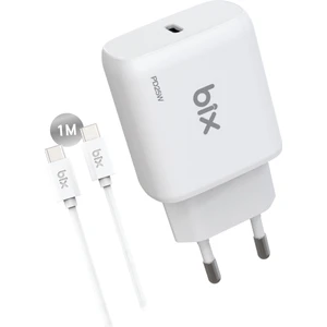 BX-UC25TA Samsung S21/22 Huawei P40 Pro vb. için 25W Hızlı PD Şarj Adaptörü & Type-C Kablo