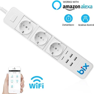 Bp-01 Wifi Akım Korumalı Hızlı Şarj Özellikli Akıllı Priz