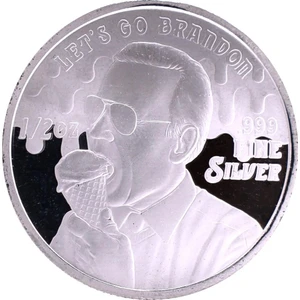 Fjb Lets Go Brandon 15,55 Gram Gümüş Sikke Coin (999.0)