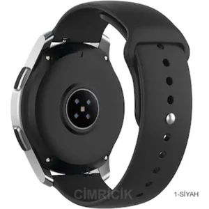 Huawei Watch Gt4 46MM Gt3 Elite Gt Runner Uyumlu 22MM     Yumuşak Silikon Jel Kordon