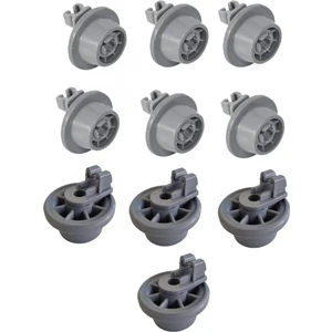 Bosch bulaşık Makinesi Uyumlu Yeni Model Alt Sepet Tekeri 611475 10 Adet