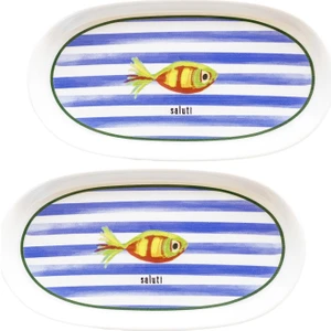The Mia Fish Oval Servis 2li 29 cm