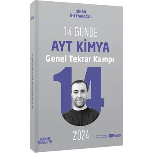 Parlayan Projeler 2024 14 Günde AYT Kimya Genel Tekrar Kampı Video Ders Takip Kitabı