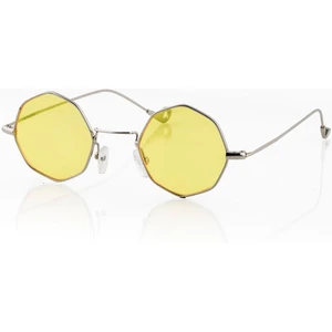 Sekizgen Sarı Kadın Güneş Gözlüğü