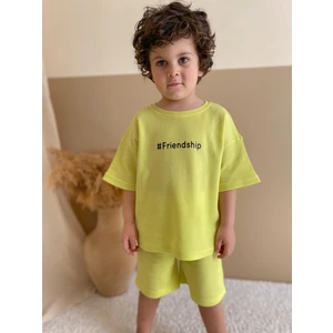 Waffle Baskılı Ikili Takım