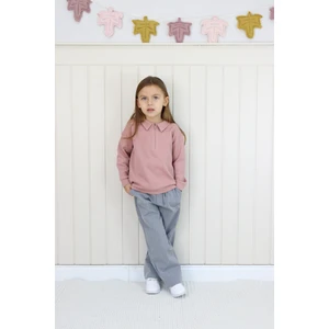 Gri Çizgili Pantolon