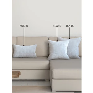 Home Daily Series Beyaz Renk Kırlent Yastık Kılıfı