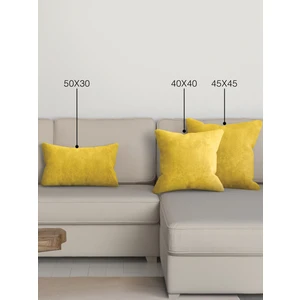 Home Daily Series Güneş Sarısı Rengi Kırlent Yastık Kılıfı