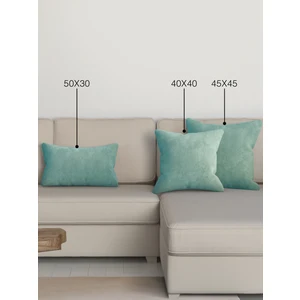 Home Daily Series Sis Mavisi Rengi Kırlent Yastık Kılıfı
