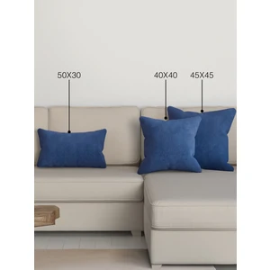 Home Daily Series Safir Rengi Kırlent Yastık Kılıfı