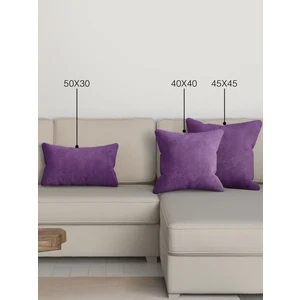 Home Daily Series Menekşe Moru Rengi Kırlent Yastık Kılıfı