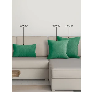 Home Daily Series Zümrüt Yeşili Rengi Kırlent Yastık Kılıfı