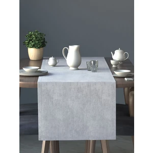 Kadife Dokulu Beyaz Renk Daily Series Runner 40 X 140