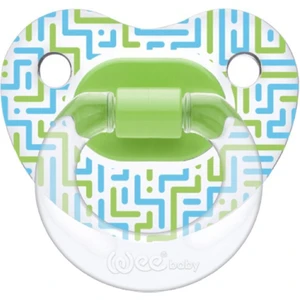 Wee Baby Şeffaf Desenli Damaklı Emzik +18 Ay K838