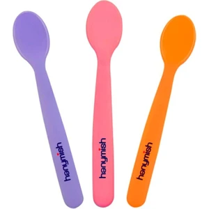 Bebek Beslenme Kaşıkları 3'lü Set Ergonomik Tasarımlı Kolay Temizlenebilir