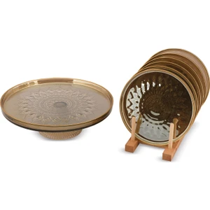 Capira Dikyanaklı 6+1 Pasta Kek Set