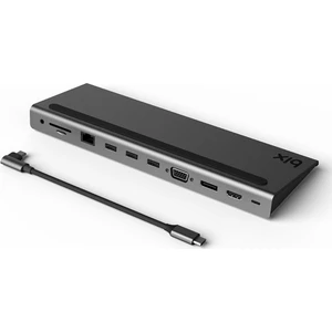 BX12HB 11’i 1 Arada Type-C Çok Portlu Laptop ve Tablet Standı 3.5mm Mic+Gigabit Ethernet+Micro SD/SD+USB 3.0+USB 2.0+VGA+HDMI (UHD 30 Hz/4K)+Type-C (PD)