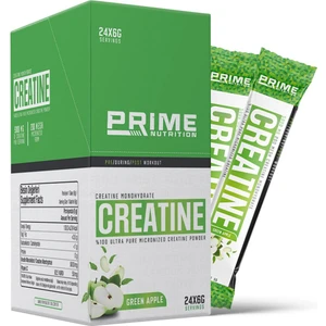 Prime Nutrition Creatine 24 Saşe x 6 Gram Yeşil Elma - Kreatin Monohidrat  Mikronize ( Tek Kullanımlık Paket )