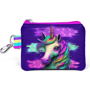 Coral High Kids Pembe Su Yeşili Unicorn Desenli Bozuk Para Çantası 21887