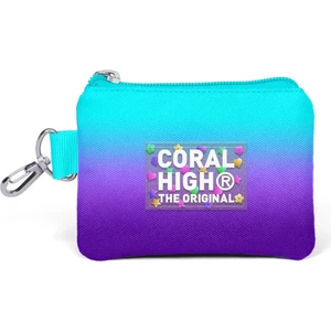 Coral High Kids Turkuaz Mor Renk Geçişli Bozuk Para Çantası 21892
