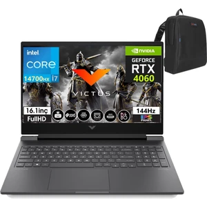 Hp Victus 16-W1067NT Intel Core I7-14700HX 32GB Ddr5 1tb SSD 8gb/ RTX4060 WINDOWS11PRO 16.1" 144 Hz Fhd IPS Taşınabilir Bilgisayar 9J269EAW46+WEBLEGELSINÇANTA