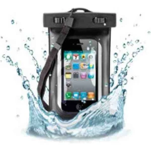 Tüm Modellere Uyumlu Yüzen Su Geçirmez Telefon Kılıf Boyun Askılı Sualtı Kayak Waterproof