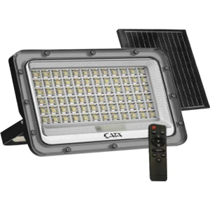 CT-4649 Kumandalı Solar LED Projektör 200W Beyaz Işık