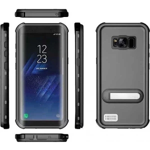 Samsung Galaxy S8 Plus Uyumlu Su Geçirmez Kılıf Suya ve Toza Dayanıklı 360 Tam Koruma Kapak