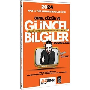 Hocawebde Yayınları 2024 KPSS Ve Tüm Kurum Sınavları İçin Güncel Bilgiler 15 Deneme