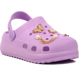 205 Lila Kadın Sabo Terlik